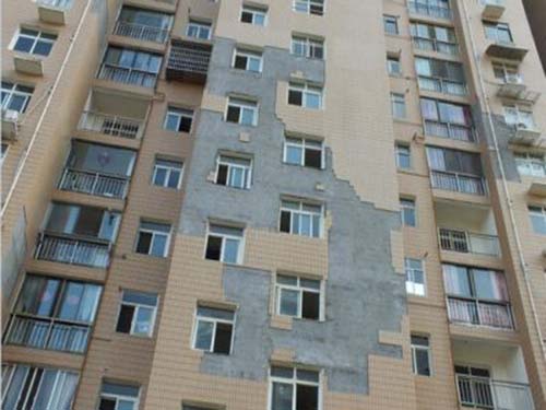 瓷砖面外墙防水:各种瓷砖外墙材质，涂层干燥后形成无色透明防水层