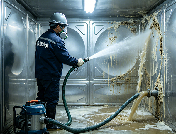 二次供水水箱标准化清洗流程