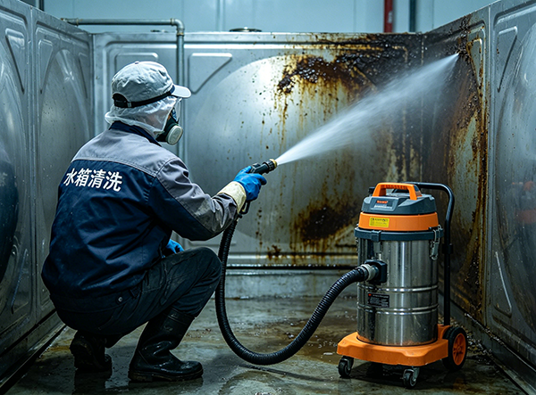 二次供水水箱标准化清洗流程